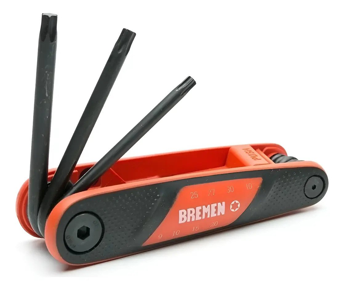 Set Plegable De 8 Llaves Allen Torx Bremen 6687 Tipo Navaja Allem Torx Set Plegable De 8 Llaves Allen Torx Bremen 6687 Tipo Navaja Allem Torx - Imagen 1