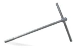 Llave T Larga Bremen 8mm Hexagonal 30cm Mango Deslizable Gris - Imagen 2
