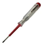 Destornillador Buscapolo Chico 220v Rango 100-1000v Ac Transparente Y Rojo - Imagen 2