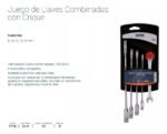 Set Llaves Combinadas Con Crique Bremen 5pz 8 A 17 Mm 7774 - Imagen 2