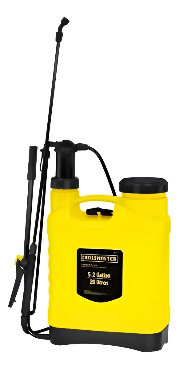 Pulverizador Fumigador Crossmaster 20 Litros Pofesional Amarillo