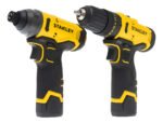 Taladro Atornillador Perc + Atornillador Impacto 12v Stanley Amarillo
