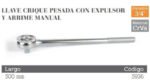 Llave Crique Enc.3/4 Arrime Manual Y Expulsor Bremen 5936 - Imagen 3