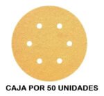 Set 50 Lijas Lijadora Rotoorbital Bosch 150mm G80 2608607835 - Imagen 3