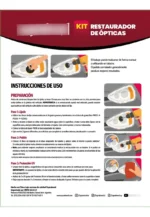 Kit Restaurador De Opticas Suprabond Pulido Lijado Protec Uv - Imagen 5