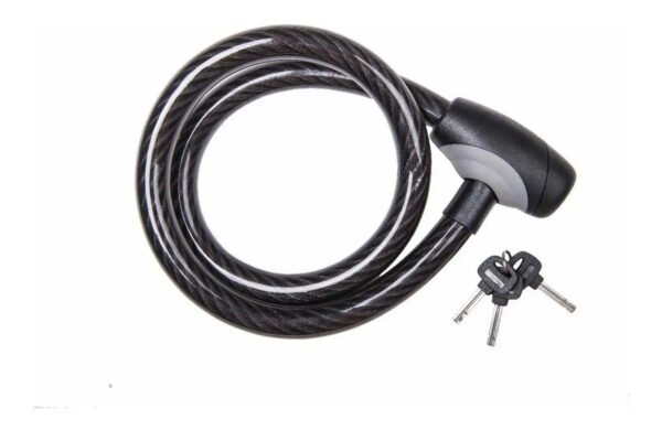 Linga Bulit Máxima Seguridad 25mm Y 3 Llaves Ideal Moto/bici