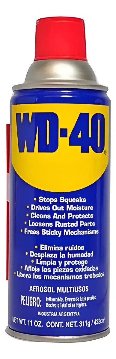 Lubricante Antioxidante Antihumedad Wd40 Multiusos 155g Chic