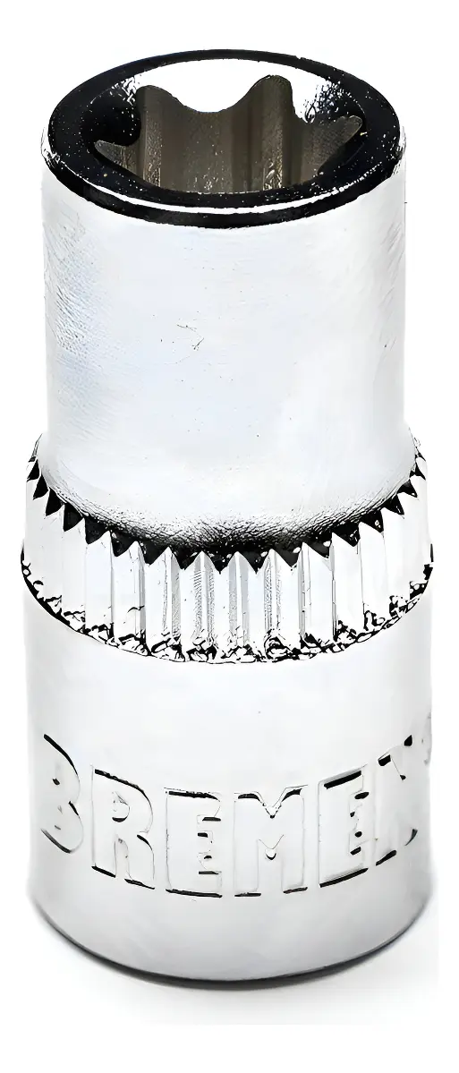 Tubo Bocallave Torx Hembra E5 Encastre 1/4 Bremen 5194 Gris