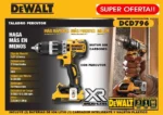 Taladro Atornillador Percutor Dewalt Inalambrico 20v Dcd796 Amarillo - Imagen 2