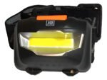 Linterna Vincha Minera Potente Led Cob De 3w Ja Ja-1909 Blanco Negro