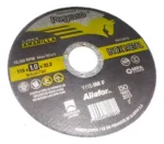 Disco Corte Aliafor Pegaso Inoxidable Metal 115mx1,6m X1 Uni Negro