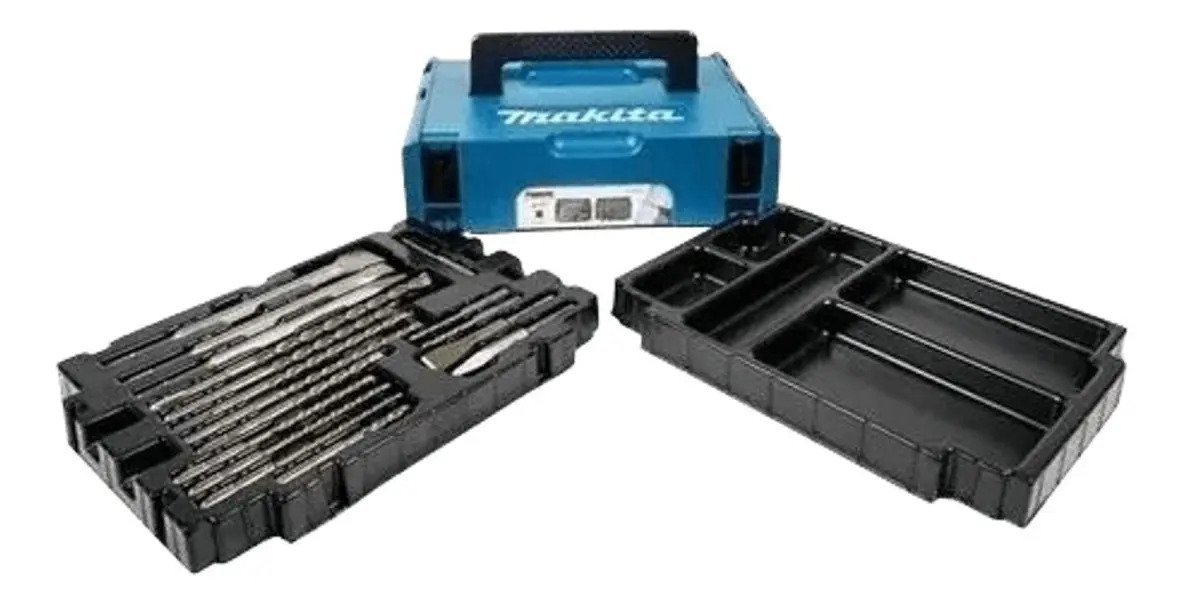 Juego Kit 17p Mecha Punta Cincel Sds Plus Makita B-53877 Juego Kit 17p Mecha Punta Cincel Sds Plus Makita B-53877 - Imagen 1