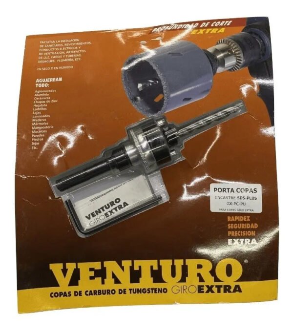 Porta Copas Sds Plus P/ Giro Extra Venturo Tungsteno Y Metal