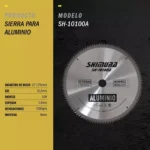 Sierra Ingletadora Shimura 1650w 10 Pulgadas + Disco Alumini - Imagen 3