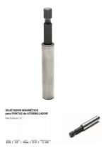 Sujetador Magnetico 1/4 75mm P/ Atornillador Bremen 5238 - Imagen 5
