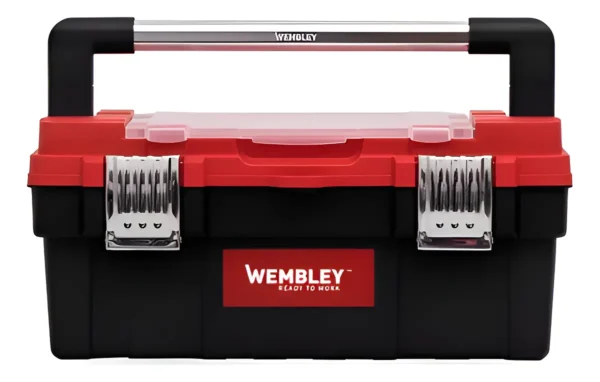 Caja Herramientas Wembley 17 Con Organizador 40x18x18 8366 Rojo