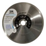 Disco Diamantado 180mm.continuo Aliafor Sm 7 PuLG Ceramicas Gris - Imagen 2