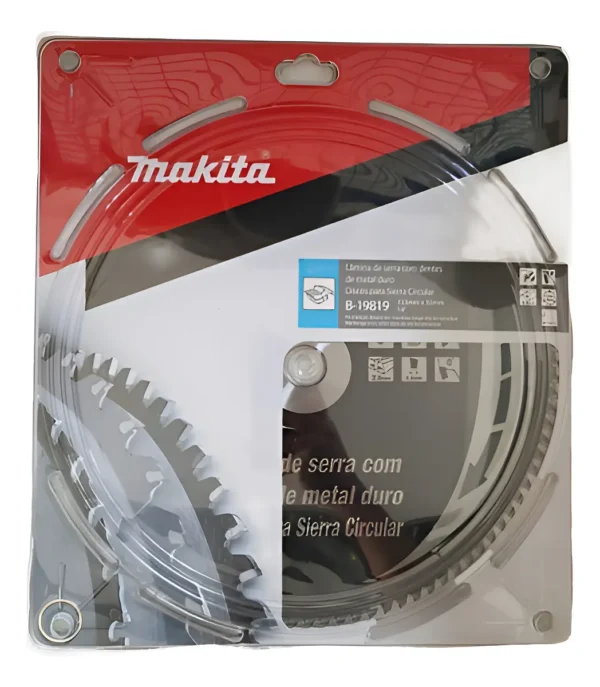 Disco Sierra Circular Makita 355mm 100d Aluminio B-19819 Plateado