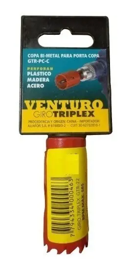 Sierra Copa Bimetal 16mm Giro Triplex Venturo De Aliafor