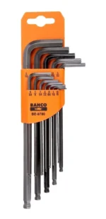 Juego De Llaves Allen Con Bola Pulgadas Bahco Be-9780 12 Pz