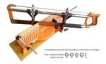 Sierra Ingletadora Manual 550mm Volcable Inglete Lacatus - Imagen 3