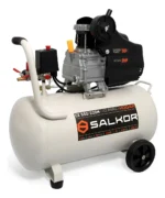 Compresor De Aire Salkor Monofásico 2 Hp 50 Lts Hogar Ce550 Blanco 50 Hz Monofásica