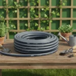 Rollo Porta Mangueras Automatico Riego (20m) Bremen 8700 Azul Oscuro - Imagen 10