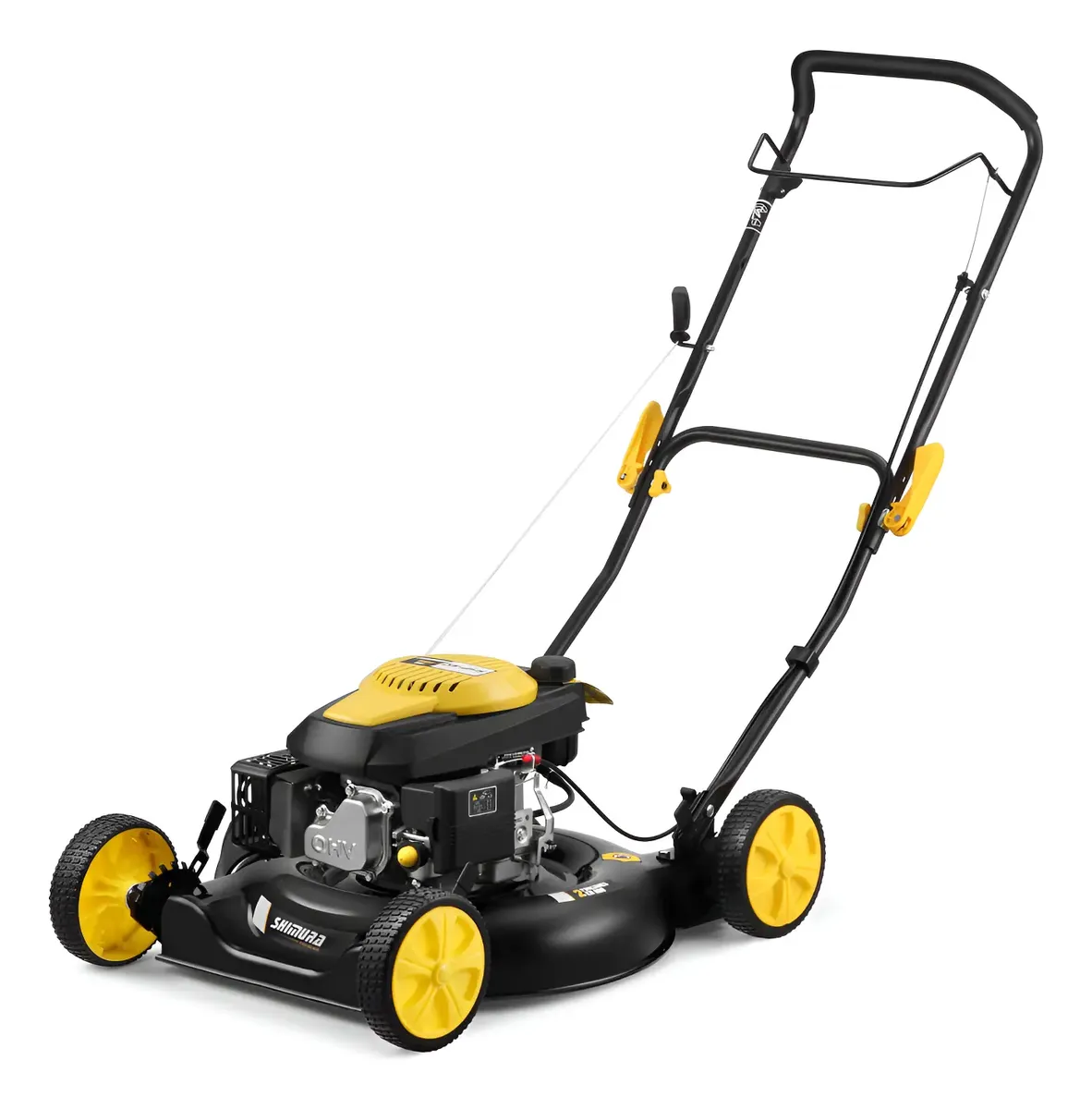 Cortadora De Césped Shimura 3.5 Hp Nafta 4 Tiempos Negro Combustión Cortadora De Césped Shimura 3.5 Hp Nafta 4 Tiempos Negro Combustión - Imagen 1