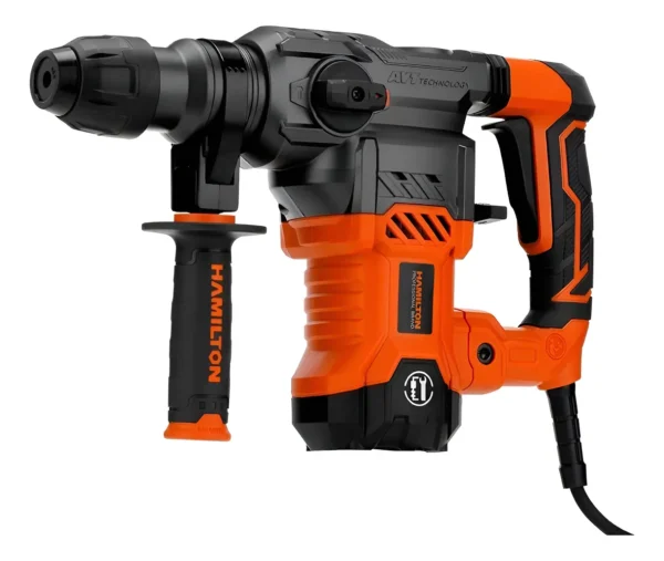 Rotomartillo Sds Plus Hamilton 1300w 5j Con Maletin Hrm004 Naranja 50 Mhz