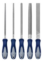 Set Kit 5 Limas Bremen Bastardas 8 Pulgadas 200mm Acero T12