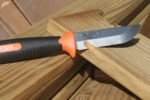 Cuchillo Formon Curvo Bahco 2449 Funda 10 Cm Camping Pesca Negro - Imagen 6