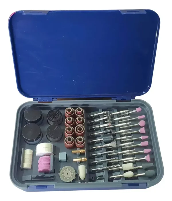 Kit Juego Accesorios Minitorno Discos Lijas Pulir 216ps 8959