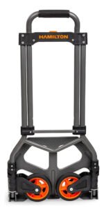 Carro Plegable Plataforma Acero 80kg Hamilton Hcpm80 Negro - Imagen 4