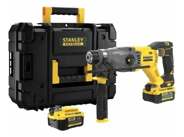 Rotomartillo Stanley 20v Sbh900m2k Sds Plus Brushless 2 Bat Amarillo/negro