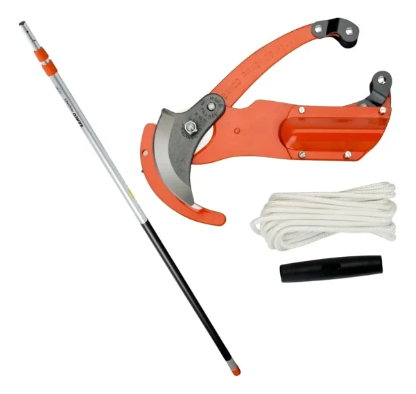 Tijera De Poda En Altura Bahco Ø40 Mm P34-37 + Pértiga Ap-5m Naranja Oscuro