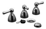Grifería Fv Margot Lever Bidet 295/62 L Cromo Cromo