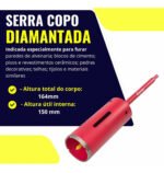 Mecha Copa Diamantada 65mm Mamposteria Aire Acondicionado - Imagen 5