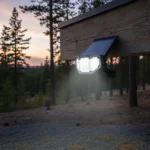 Estaca Solar Led Jardin Sensor Fotovoltaico Bateria Litio Ja Negro - Imagen 9