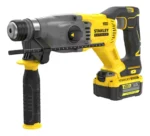 Rotomartillo Stanley 20v Sbh900m2k Sds Plus Brushless 2 Bat Amarillo/negro - Imagen 4