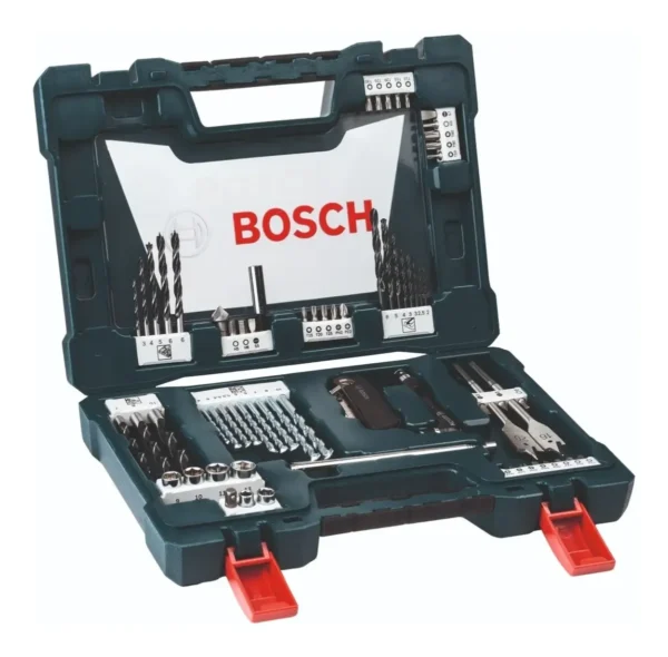Set Kit Juego Bosch V-line 68 Pzs Puntas Mechas Tubos