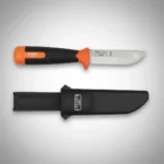 Cuchillo Formon Curvo Bahco 2449 Funda 10 Cm Camping Pesca Negro - Imagen 3
