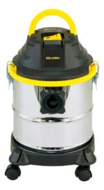 Aspiradora 12 Litros 1200w Tacho Acero Inox Seco Y Húmedo Amarillo