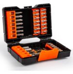 Kit Set De Mechas Y Juego Puntas Acero Hamilton 33 Pcs Jpm33