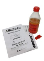 Compresor De Aire Shimura 50 Lts 2,5 Hp + Kit 5 Piezas Hvlp Negro 50 Mhz Monofásica - Imagen 5