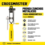 Pinza Prensa Zunchos Metalicos P/ Homocinetica Crossmaster - Imagen 2