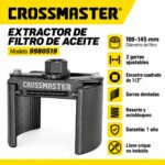 Extractor Filtro Aceite Crossmaster 9980519 100-145mm 2 Garr - Imagen 2