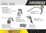 Compresor De Aire Shimura 50 Lts 2,5 Hp + Kit 5 Piezas Succi Negro 50 Mhz Monofásica - Imagen 7