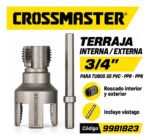 Terraja Interna Externa 3/4 Pvc Ppr Ppn Crossmaster 9981823 Amarillo - Imagen 2
