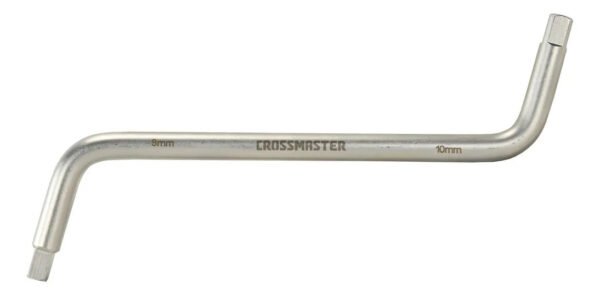 Llave P/ Tapón De Carter 8-10mm Cuadrado Crossmaster 9980607 Plateado