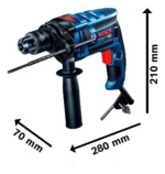 Taladro Percutor Eléctrico De 13mm Bosch Gsb 16 Re 850w Azul - Imagen 5